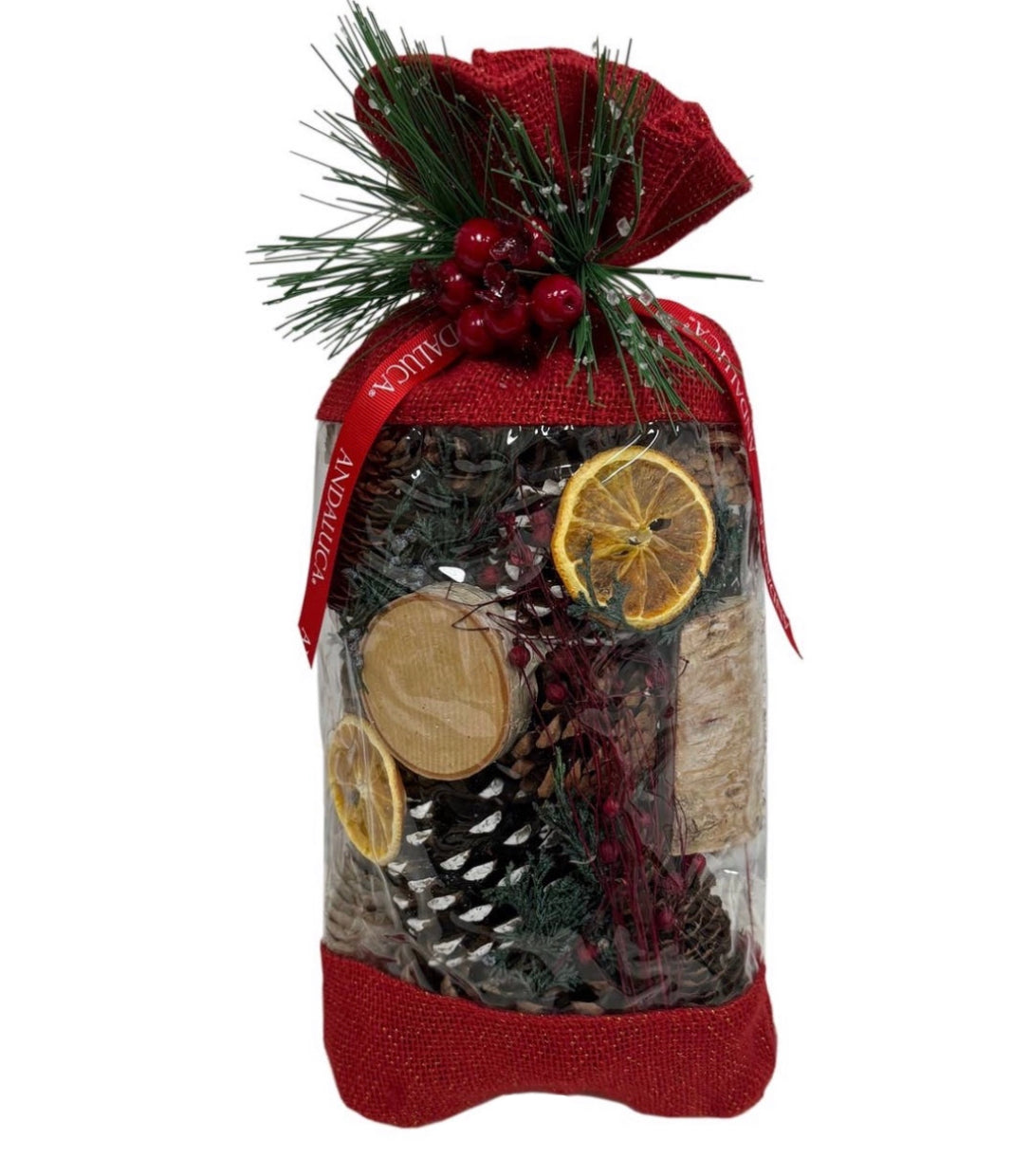 Large Holiday Memories Scented
Pinecone Bag