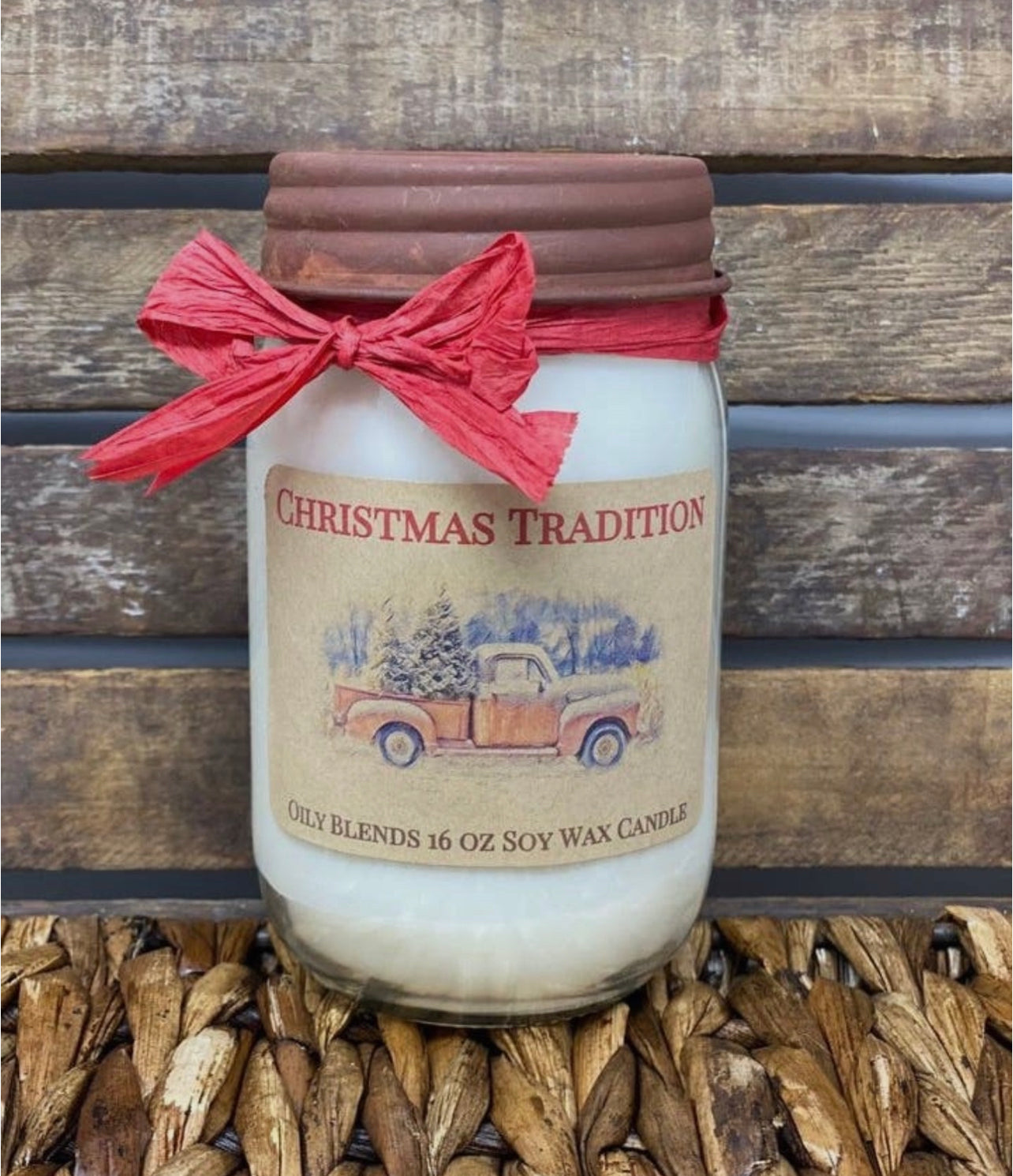 Christmas Traditions Candle