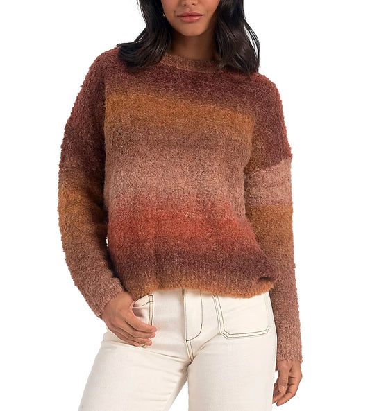 Elan Orange Space Sweater