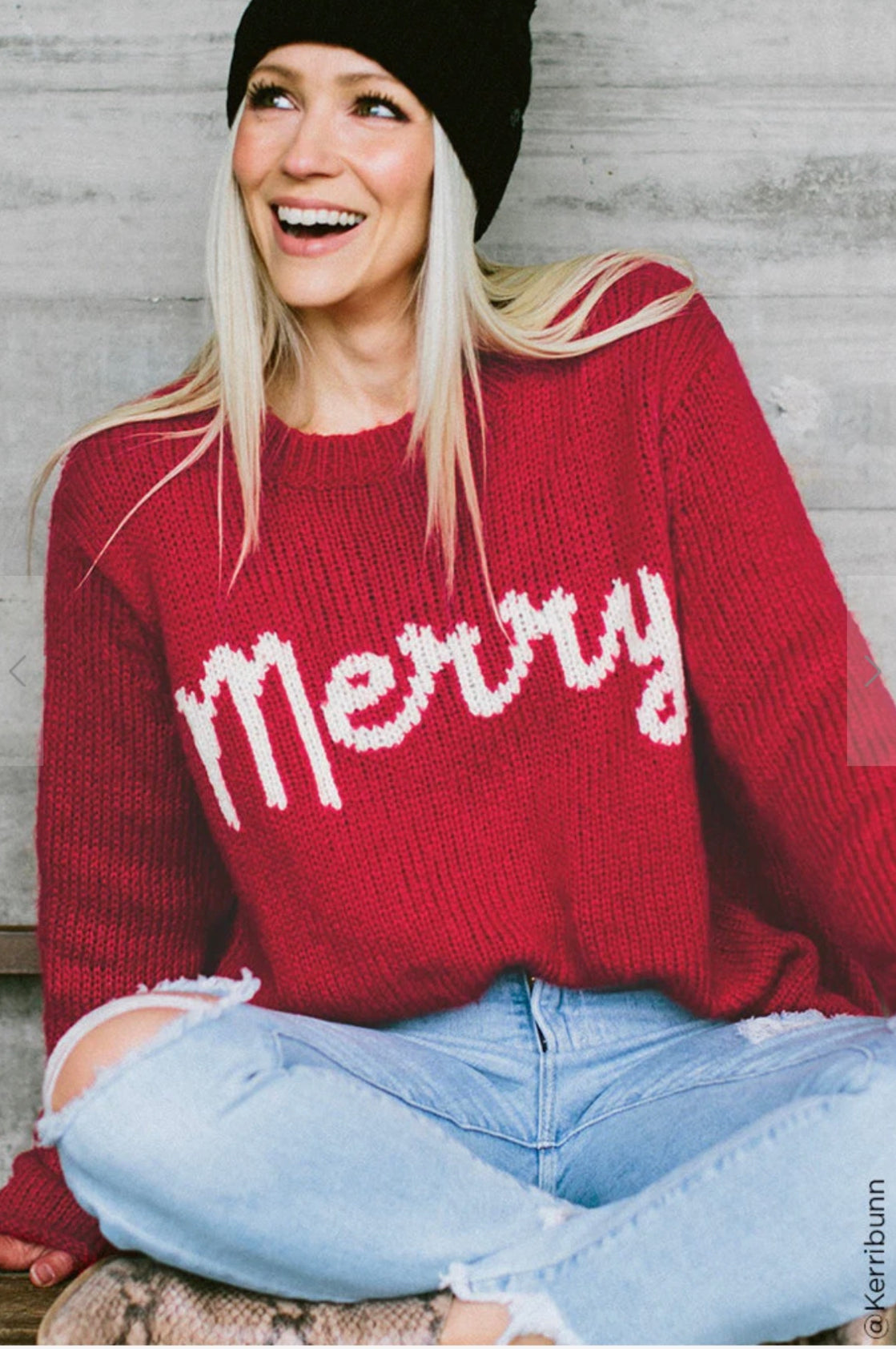 Woodchip Merry Sweater