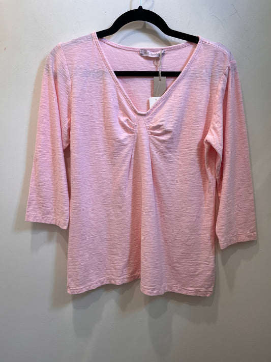Cut Loose Tuck Front Pink