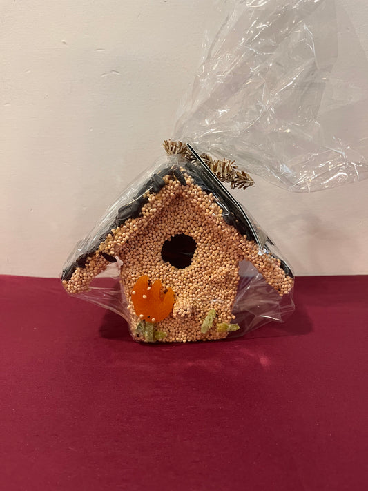 Mr Bird Spring Cottage Bird Seed House Tulip