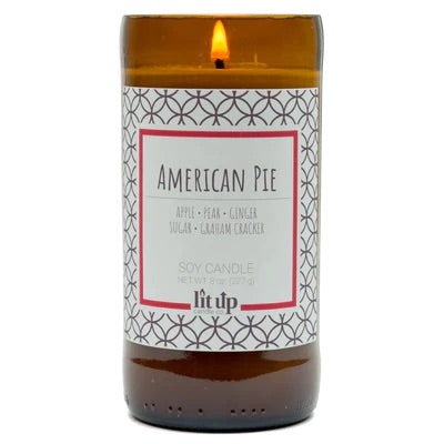 Lit Up Candle Co. 8oz Beer Bottle Candle
